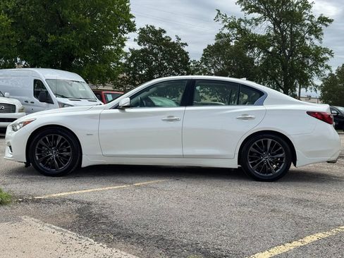 Used 2018 INFINITI Q50 Luxe w/ Essential Package (3.0T Luxe) RWD image 3