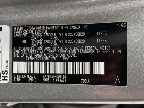 Used 2026 Lexus NX 350 AWD w/ Accessory Package (2T) image 36