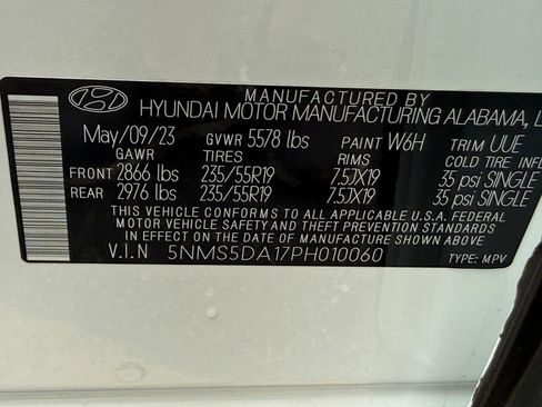 Used 2023 Hyundai Santa Fe Limited w/ Cargo Package AWD/4WD image 25