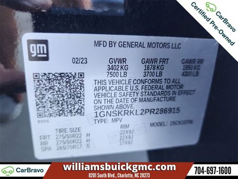 Used 2023 Chevrolet Tahoe RST w/ Sport Performance Package image 35