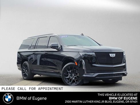 Used 2024 Cadillac Escalade ESV Sport w/ LPO, ONYX Package AWD/4WD image 1