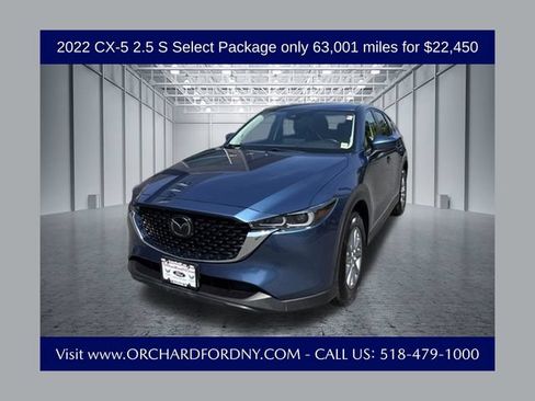 Used 2022 MAZDA CX-5 AWD 2.5 S w/ Select Package image 1