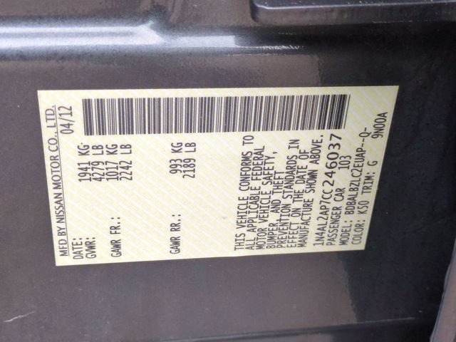 Used 2012 Nissan Altima 2.5 S FWD image 39