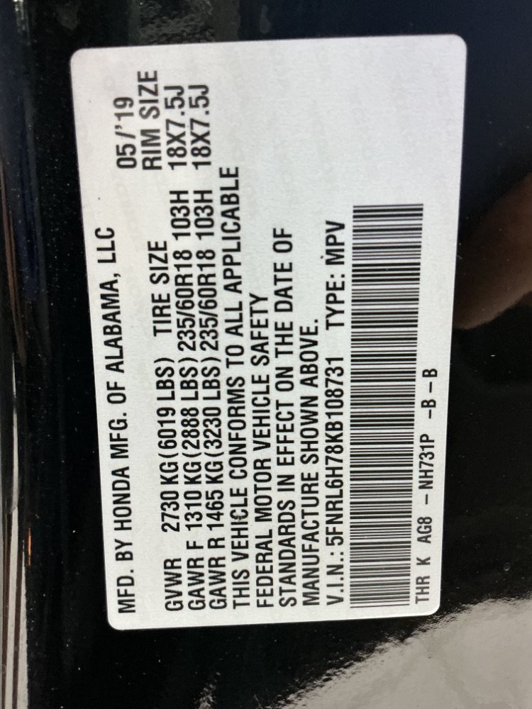 Used 2019 Honda Odyssey EX-L image 50