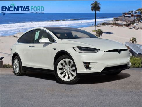 Used 2020 Tesla Model X Long Range AWD/4WD image 1