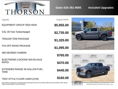 Used 2023 Ford F150 XLT w/ Equipment Group 302A High AWD/4WD image 7