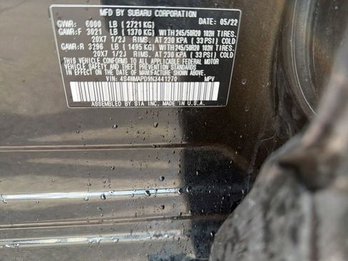 Used 2022 Subaru Ascent Limited w/ Technology Package image 37