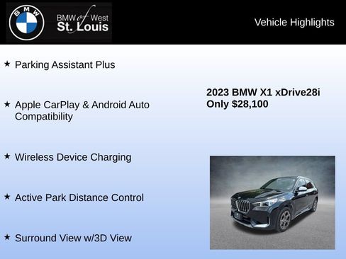 Used 2023 BMW X1 xDrive28i w/ Premium Package AWD/4WD image 16