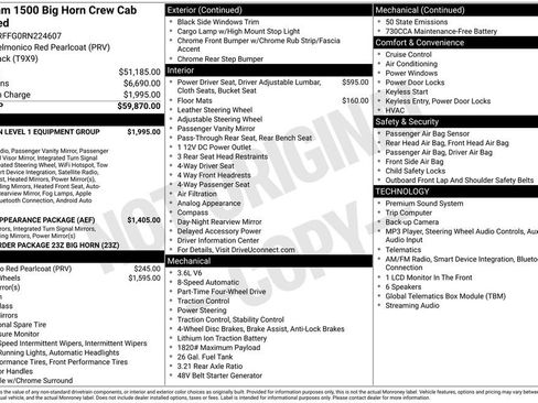 Used 2024 RAM 1500 Big Horn AWD/4WD image 43