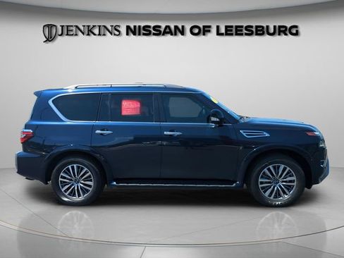Certified 2023 Nissan Armada SL w/ Captain's Chairs Package RWD image 3