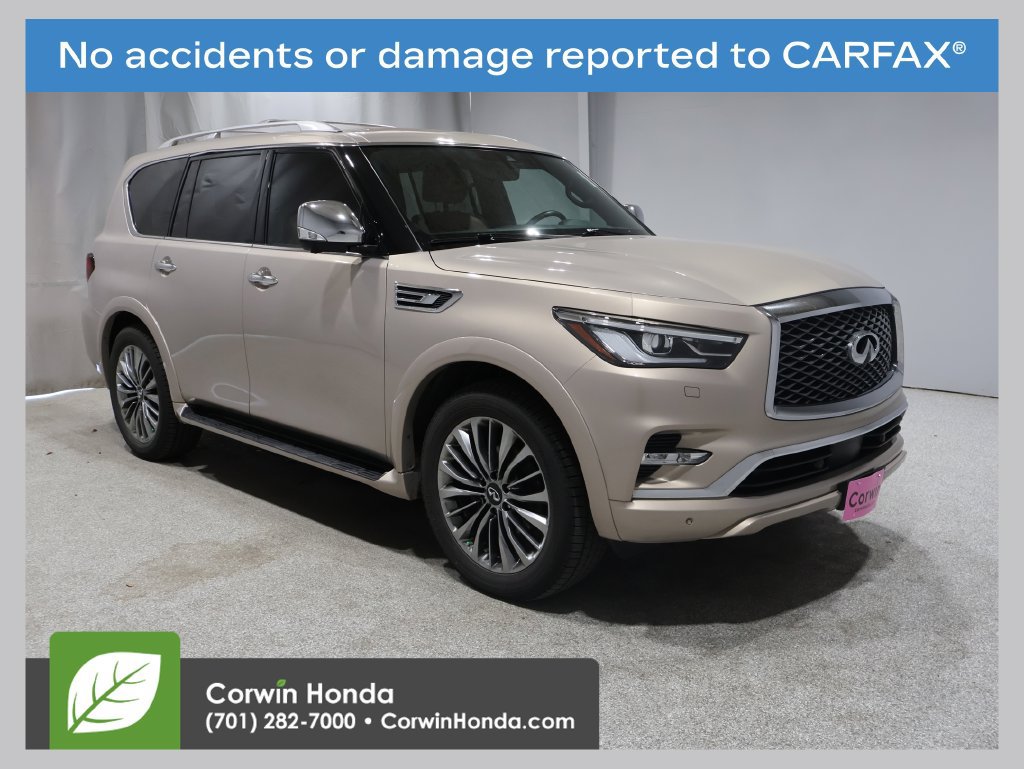 Used 2021 INFINITI QX80 Sensory w/ All-Season Package AWD/4WD 360° Tour