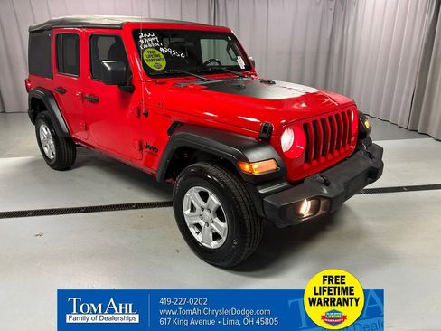 Used 2022 Jeep Wrangler Unlimited Sport image 1