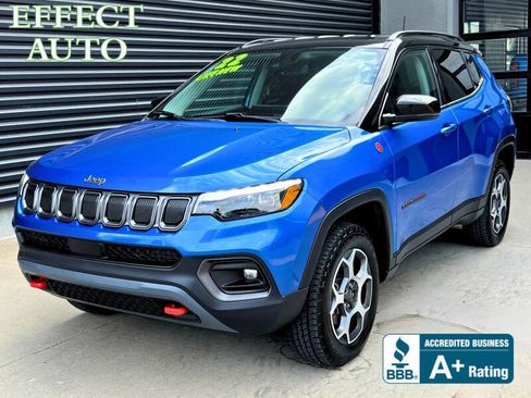 Used 2022 Jeep Compass Trailhawk w/ Trailhawk Elite Group AWD/4WD image 1