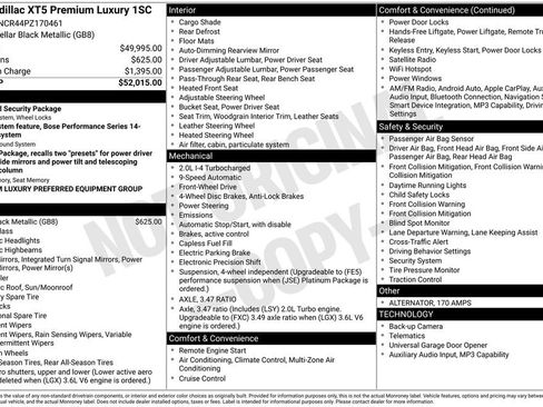 Certified 2023 Cadillac XT5 Premium Luxury FWD image 35