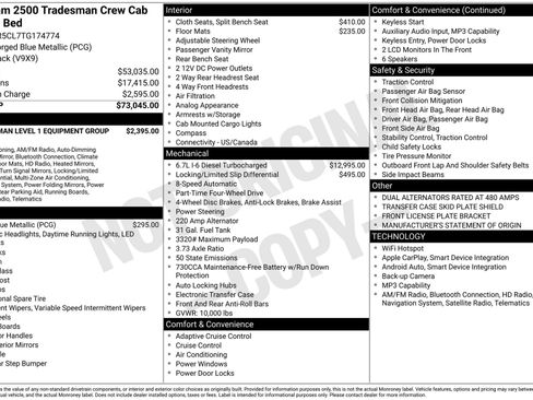 New 2026 RAM 2500 Tradesman image 3