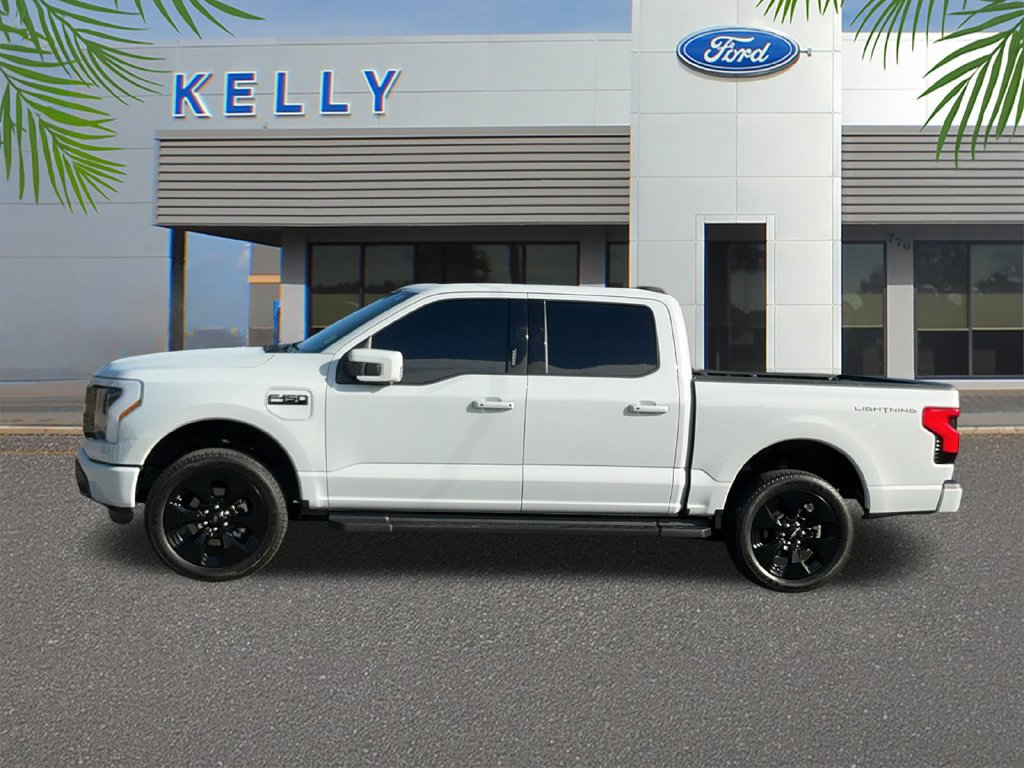 Certified 2025 Ford F150 Lightning Platinum w/ Dark Elements Package AWD/4WD image 2