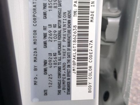 New 2026 MAZDA MAZDA3 s Sport image 33