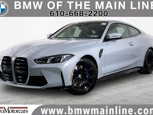 Used 2025 BMW M4 Coupe w/ Executive Package RWD image 1