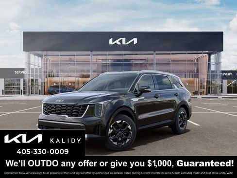 New 2026 Kia Sorento S w/ S Panoramic Sunroof Package FWD image 1