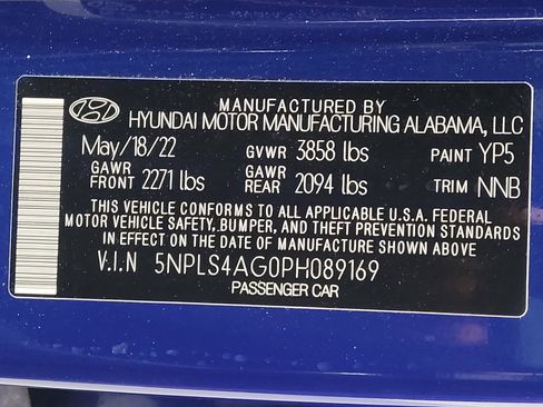 Used 2023 Hyundai Elantra SEL w/ Convenience Package FWD image 33