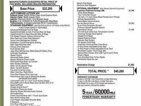 Used 2023 Jeep Compass Altitude w/ Sun and Sound Group image 4