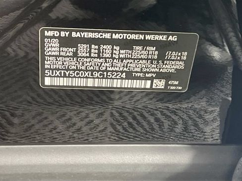 Used 2020 BMW X3 xDrive30i w/ Convenience Package AWD/4WD image 33