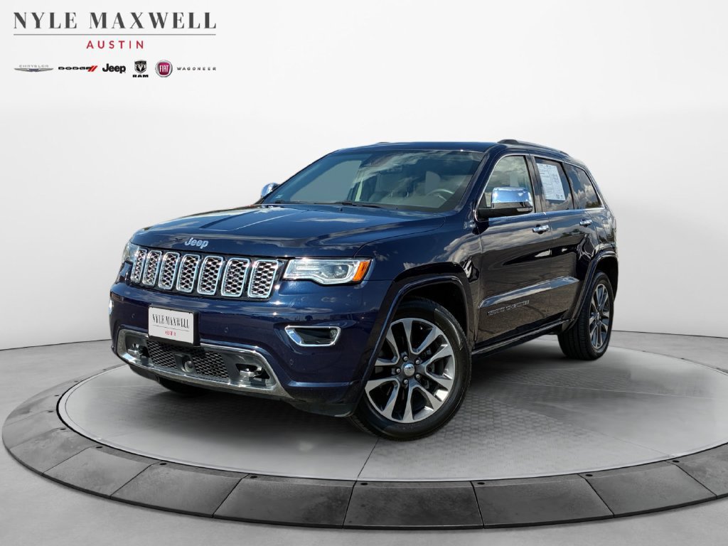 Used 2017 Jeep Grand Cherokee Overland w/ Jeep Active Safety Group RWD image 1