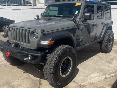 Used 2021 Jeep Wrangler Unlimited Sport AWD/4WD image 1