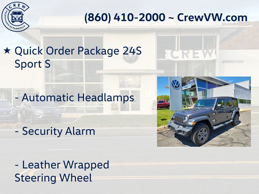 Used 2019 Jeep Wrangler Unlimited Sport S AWD/4WD image 18
