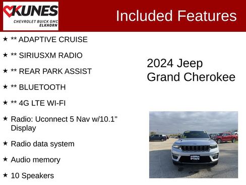 Used 2024 Jeep Grand Cherokee Limited 4xe AWD/4WD image 3
