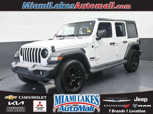 Used 2022 Jeep Wrangler Unlimited Sport AWD/4WD image 1