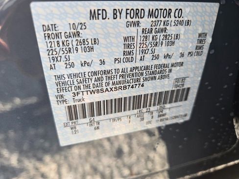 New 2025 Ford Maverick Lariat image 12