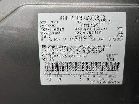 Used 2016 Lincoln MKX Select w/ Select Plus Package image 34