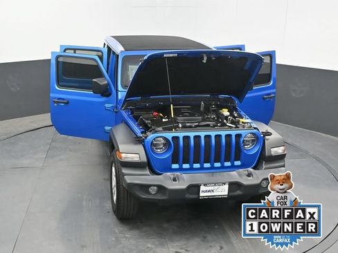Used 2022 Jeep Wrangler Unlimited Sport w/ Sun And Sound Package AWD/4WD image 72