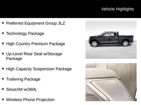 Certified 2023 Chevrolet Silverado 1500 High Country w/ High Country Premium Package AWD/4WD image 27