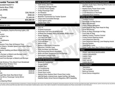 New 2026 Hyundai Tucson SE image 6