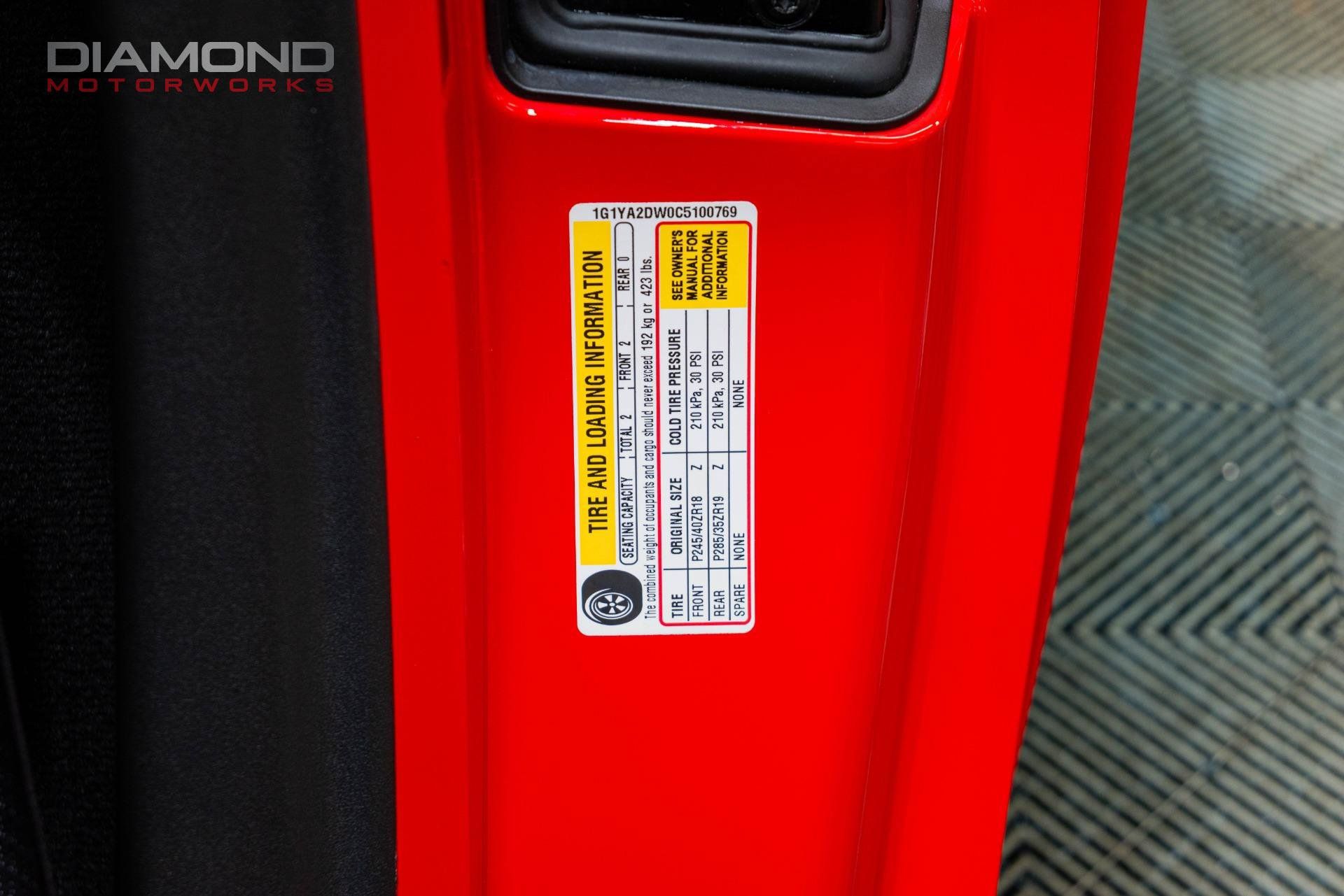 Used 2012 Chevrolet Corvette Coupe w/ Battery Protection Package RWD image 78