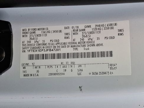 Used 2018 Ford F150 XL w/ Equipment Group 101A Mid image 26