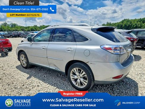 Used 2011 Lexus RX 450h AWD w/ Premium Pkg image 3