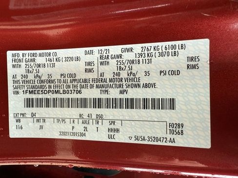 Used 2021 Ford Bronco Outer Banks image 45