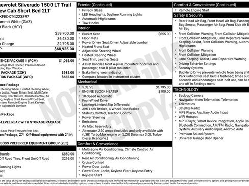 Used 2026 Chevrolet Silverado 1500 LT Trail Boss w/ Convenience Package II AWD/4WD image 9