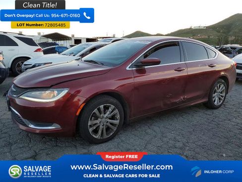 Used 2015 Chrysler 200 Limited w/ Convenience Group FWD image 1