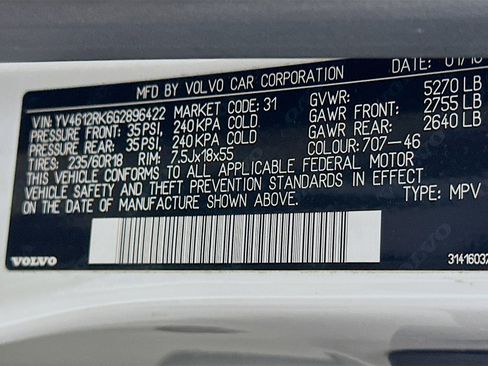 Used 2016 Volvo XC60 T5 Premier image 12