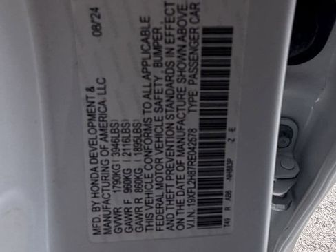 Used 2024 Honda Civic Sport image 29