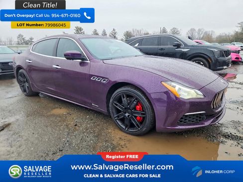 Used 2017 Maserati Quattroporte S GranLusso Q4 image 5