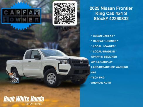 Used 2025 Nissan Frontier S w/ S Utility Package image 7