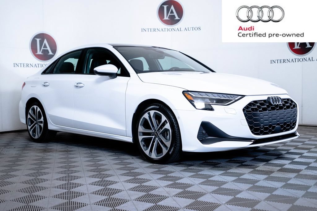 Certified 2025 Audi A3 2.0T Premium Plus w/ Premium Plus Package AWD/4WD image 1