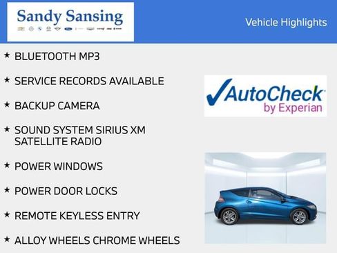 Used 2011 Honda CR-Z EX image 6