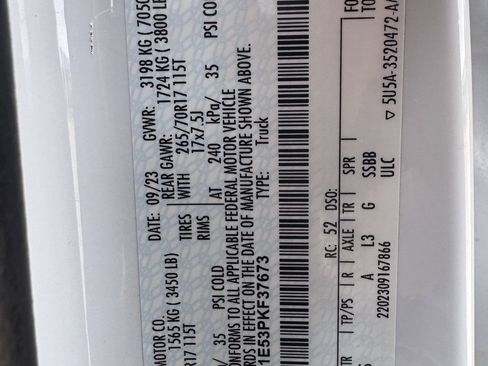 Used 2023 Ford F150 XL w/ FX4 Off-Road Package image 27