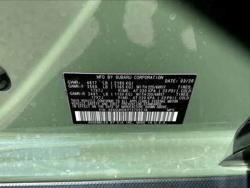 New 2026 Subaru Crosstrek 2.0i Premium image 16